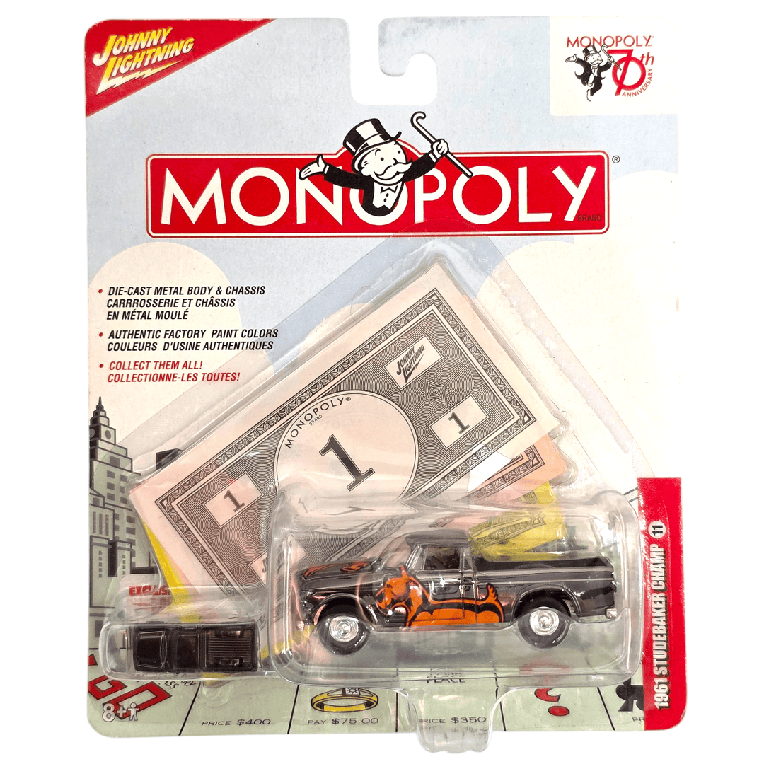 Johnny Lightning - 1961 Studebaker Champ - 2005 Monopoly Series - Top CollectiblesDiecastJohnny Lightning