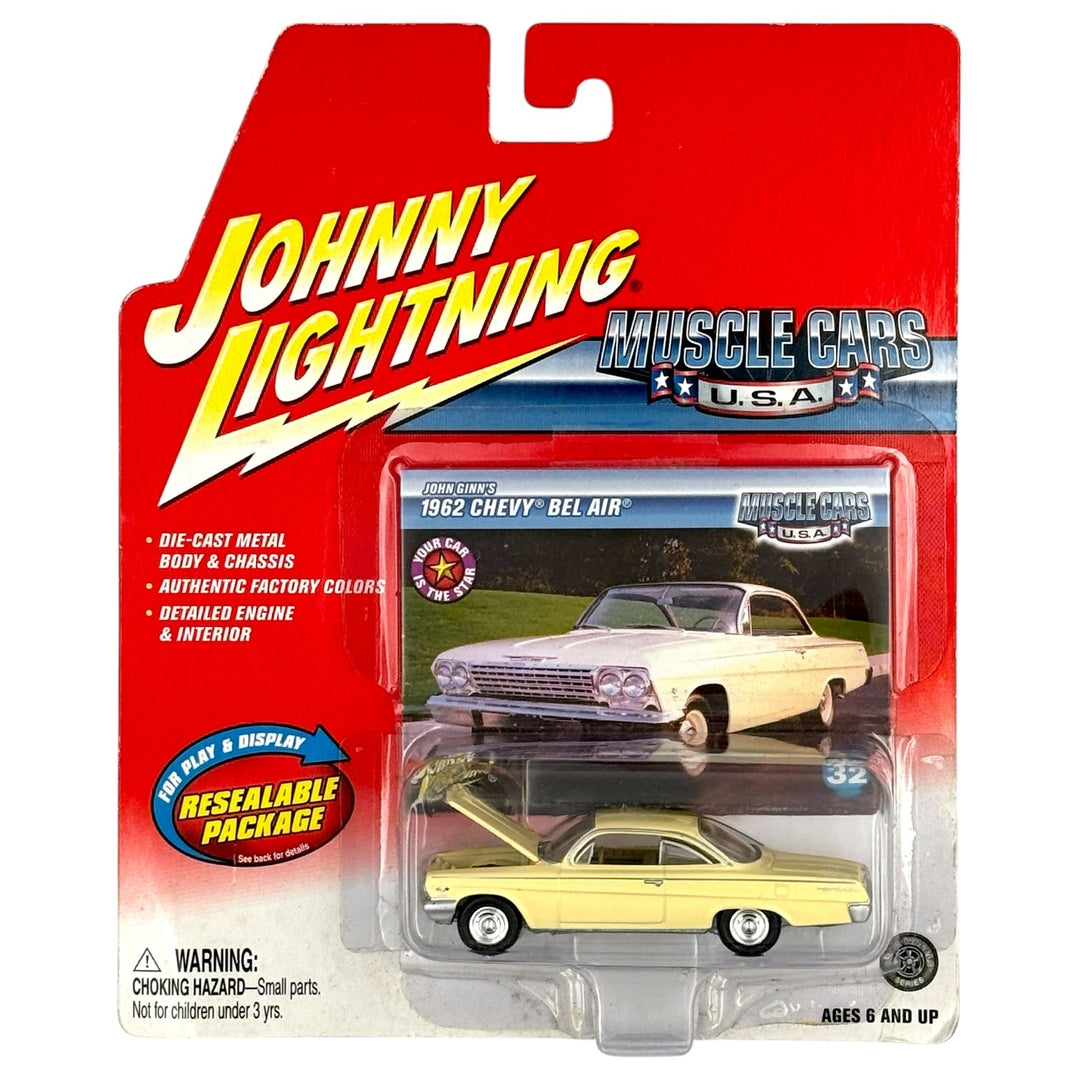 Johnny Lightning - 1962 Chevy Bel Air - 2004 Muscle Cars U.S.A. Series - Top CollectiblesDiecastJohnny Lightning