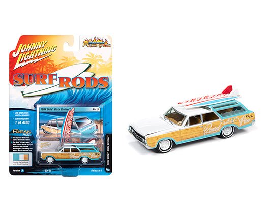 Johnny Lightning - 1964 Olds Vista Cruiser - 2020 Street Freaks Series - Top CollectiblesDiecastJohnny Lightning