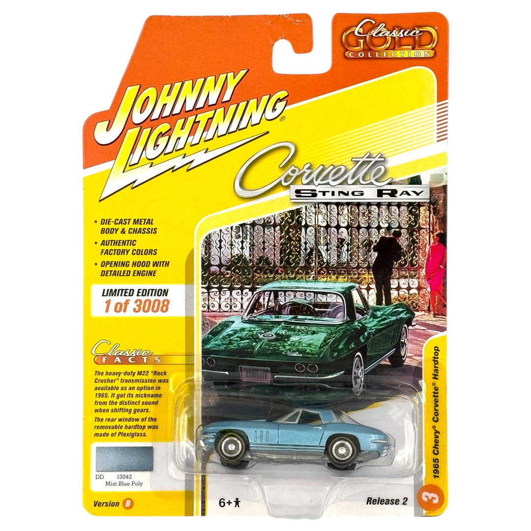 Johnny Lightning - 1965 Chevy Corvette Hardtop - 2020 Classic Gold Collection - Top CollectiblesDiecastJohnny Lightning