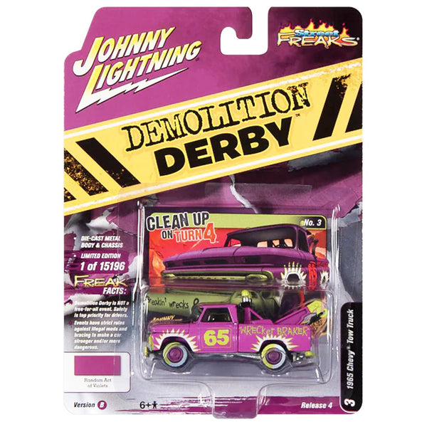 Johnny Lightning - 1965 Chevy Tow Truck - 2022 Street Freaks Series - Top CollectiblesDiecastJohnny Lightning