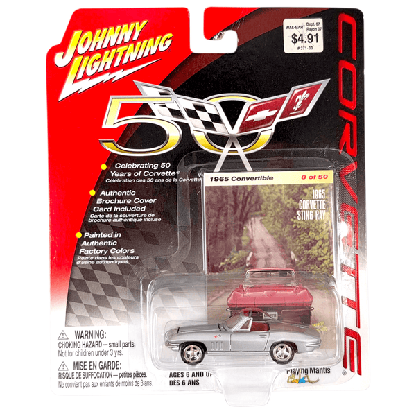 Johnny Lightning - 1965 Corvette Convertible - 2003 Corvette 50th Anniversary Series - Top CollectiblesDiecastJohnny Lightning
