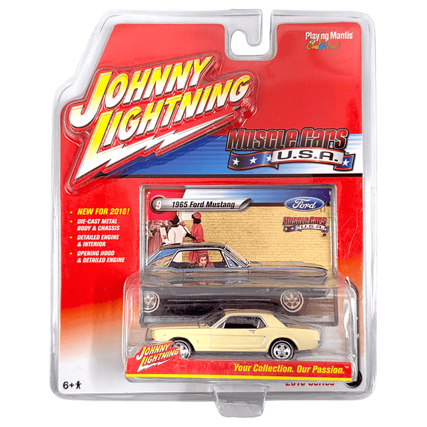 Johnny Lightning - 1965 Ford Mustang - 2016 Muscle Cars U.S.A. Series - Top CollectiblesDiecastJohnny Lightning