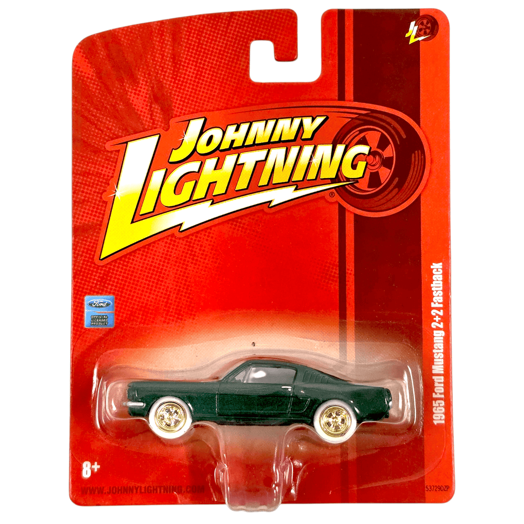 Johnny Lightning - 1965 Ford Mustang 2+2 Fastback - 2010 Forever 64 Series *White Lightning Chase* - Top CollectiblesDiecastJohnny Lightning