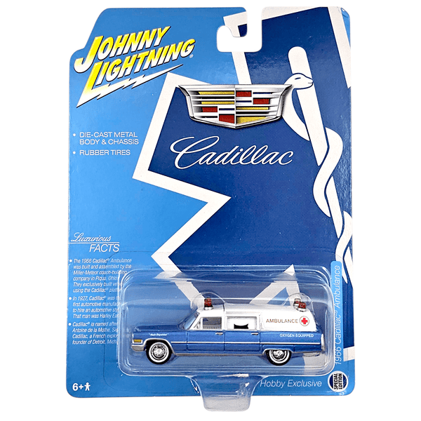 Johnny Lightning - 1966 Cadillac Ambulance - 2021 Cadillac Series - Top CollectiblesDiecastJohnny Lightning