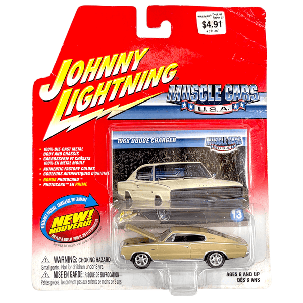 Johnny Lightning - 1966 Dodge Charger - 2003 Muscle Cars U.S.A. Series - Top CollectiblesDiecastJohnny Lightning