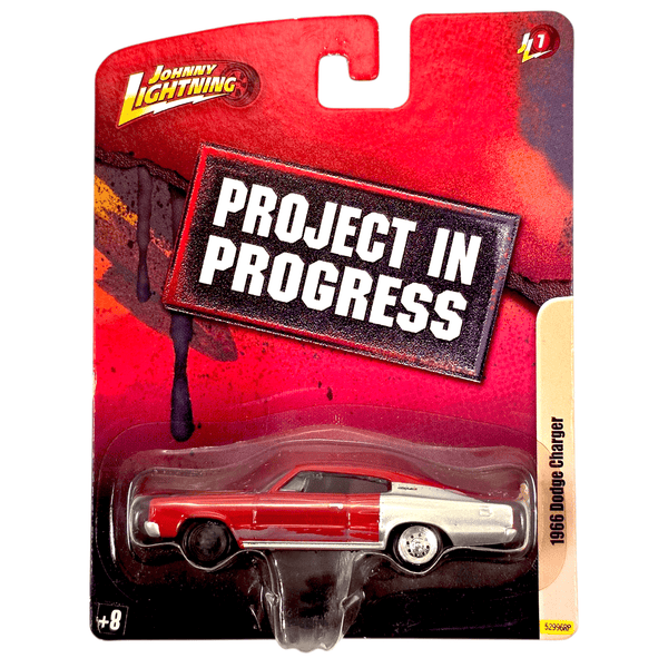 Johnny Lightning - 1966 Dodge Charger - 2010 Project in Progress Series - Top CollectiblesDiecastJohnny Lightning