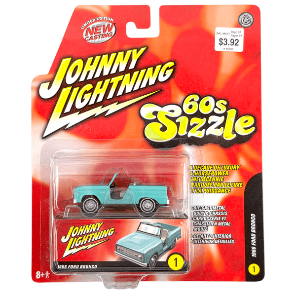 Johnny Lightning - 1966 Ford Bronco - 2005 60's Sizzle Series - Top CollectiblesDiecastJohnny Lightning
