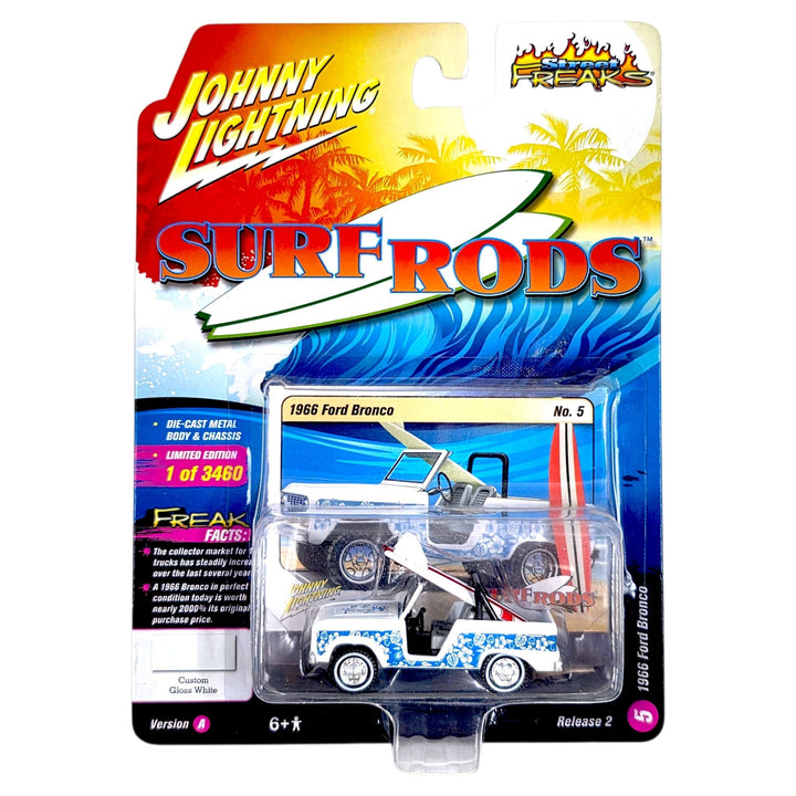 Johnny Lightning - 1966 Ford Bronco - 2018 Street Freaks Series - Top CollectiblesDiecastJohnny Lightning