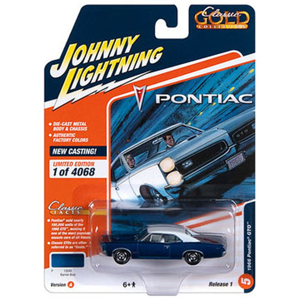 Johnny Lightning - 1966 Pontiac GTO - 2023 Classic Gold Collection Series - Top CollectiblesDiecastJohnny Lightning