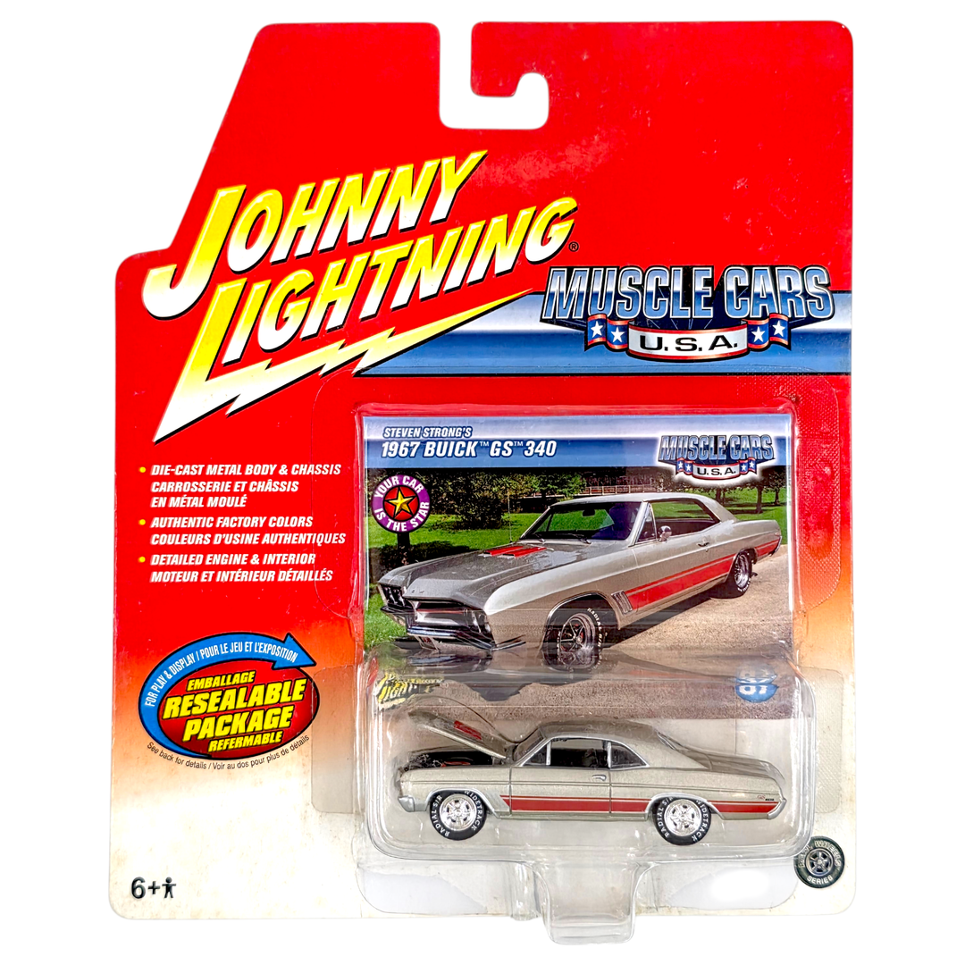 Johnny Lightning - 1967 Buick GS 340 - 2004 Muscle Cars U.S.A. Series - Top CollectiblesDiecastJohnny Lightning