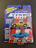 Johnny Lightning - 1967 Chevy Camaro SS, 1972 Chevy Vega Stinger Wagon - 2021 Yenko 2 - Pack - Top CollectiblesDiecastJohnny Lightning