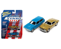 Johnny Lightning - 1967 Chevy Camaro SS, 1972 Chevy Vega Stinger Wagon - 2021 Yenko 2 - Pack - Top CollectiblesDiecastJohnny Lightning