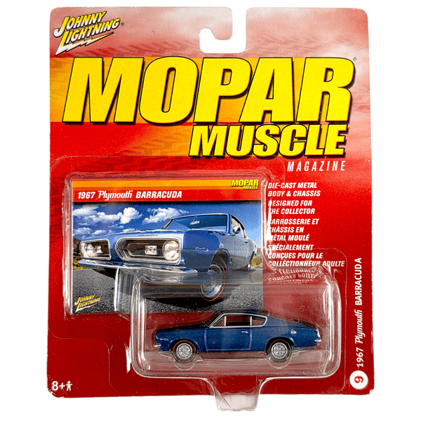 Johnny Lightning - 1967 Plymouth Barracuda - 2005 Mopar Muscle Magazine Series - Top CollectiblesDiecastJohnny Lightning