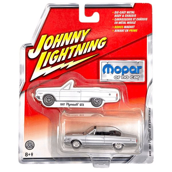 Johnny Lightning - 1967 Plymouth GTX Convertible - 2006 Mopar or No Car Series - Top CollectiblesDiecastJohnny Lightning
