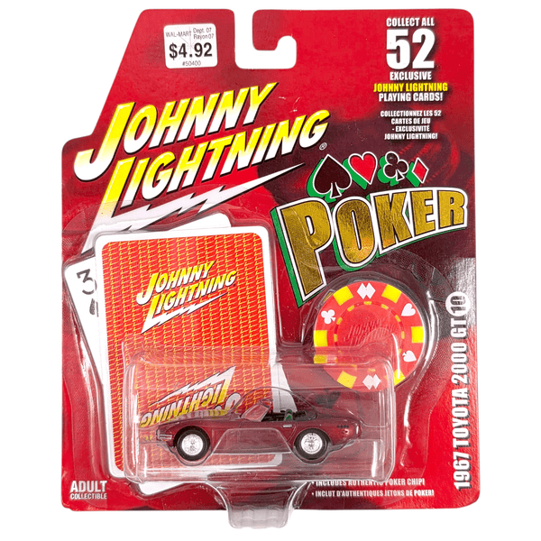 Johnny Lightning - 1967 Toyota 2000GT - 2005 Poker Series - Top CollectiblesDiecastJohnny Lightning