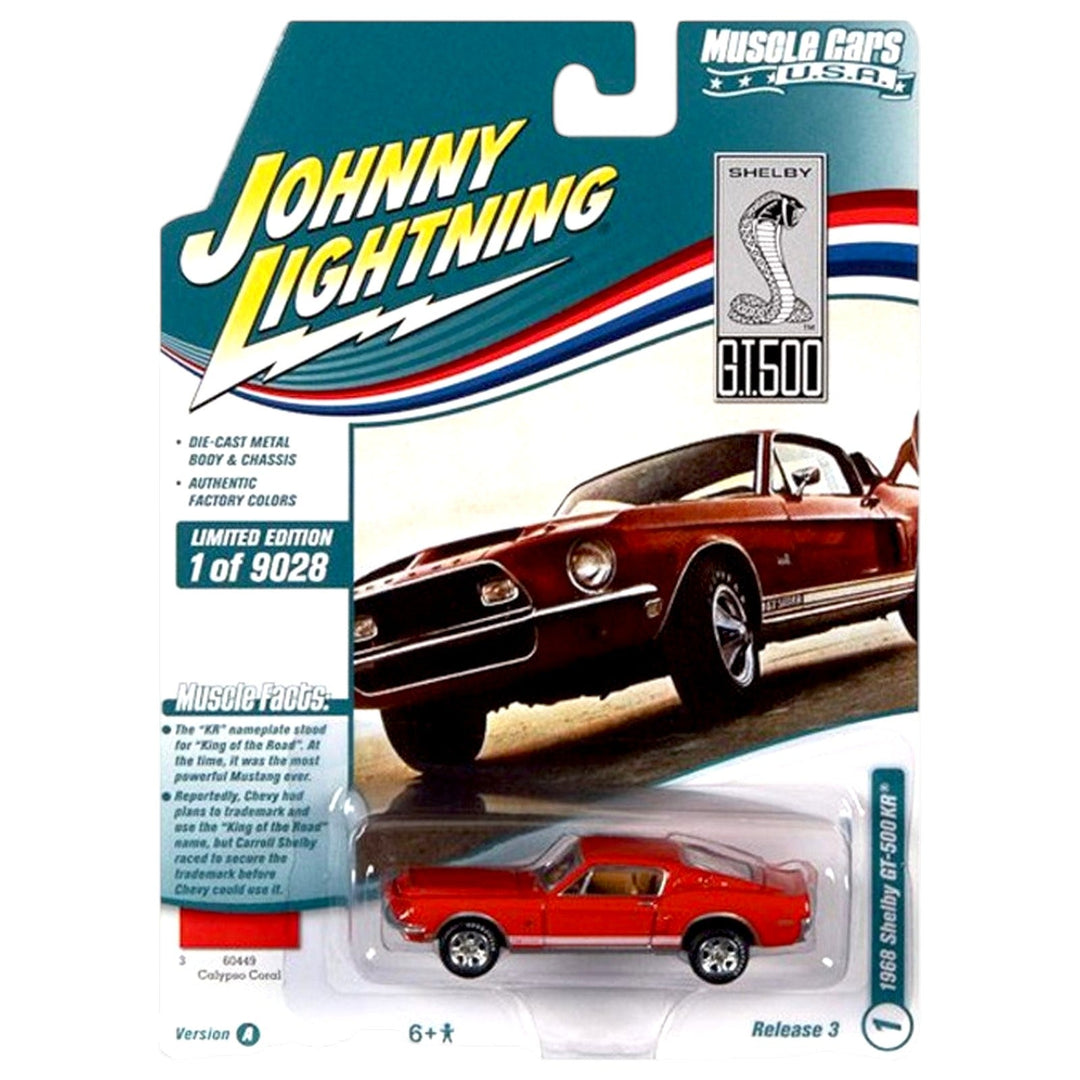 Johnny Lightning - 1968 Shelby GT-500 KR - 2021 Muscle Cars U.S.A Series - Top CollectiblesDiecastJohnny Lightning