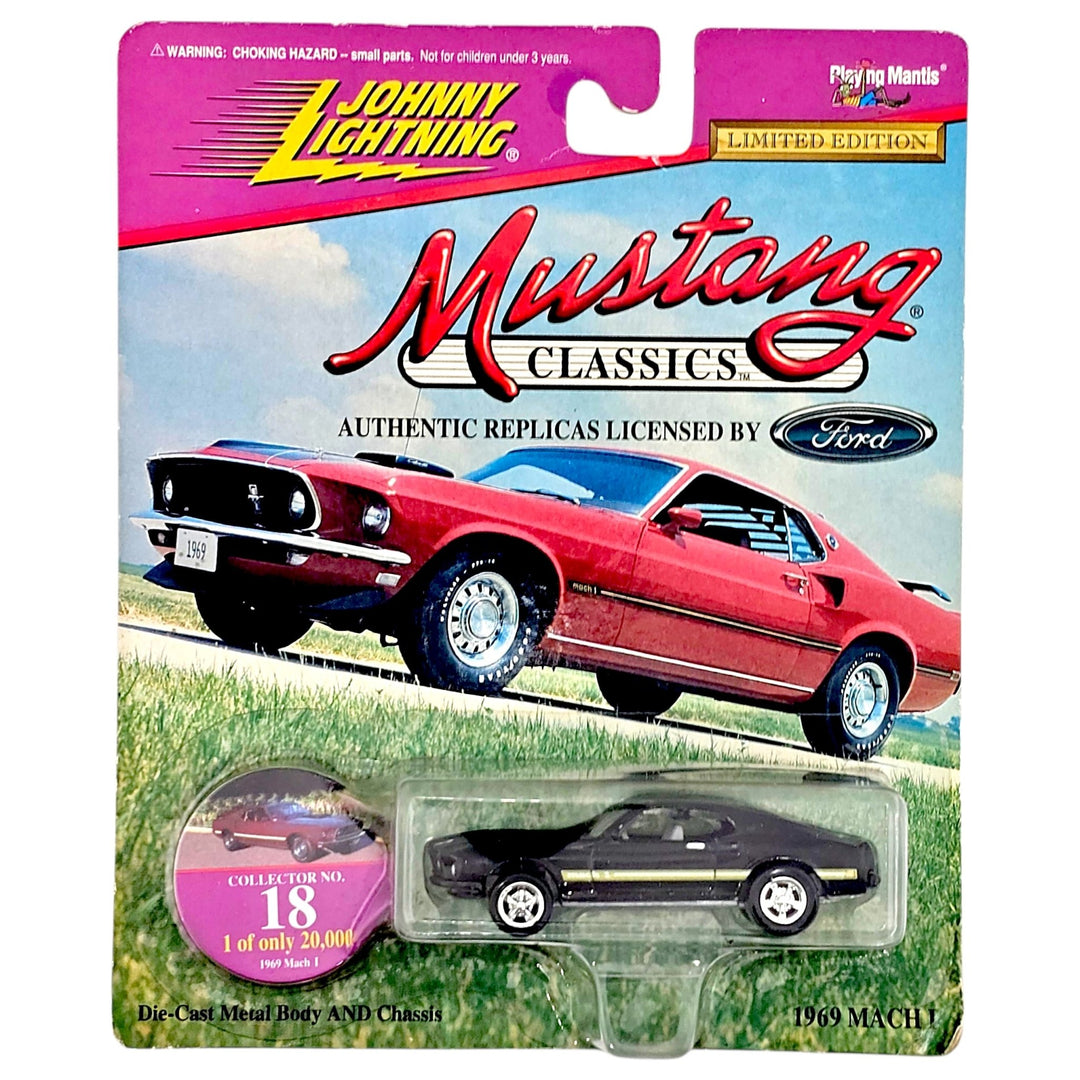 Johnny Lightning - 1969 Ford Mustang Mach 1 - 1997 Mustang Classic Series - Top CollectiblesDiecastJohnny Lightning