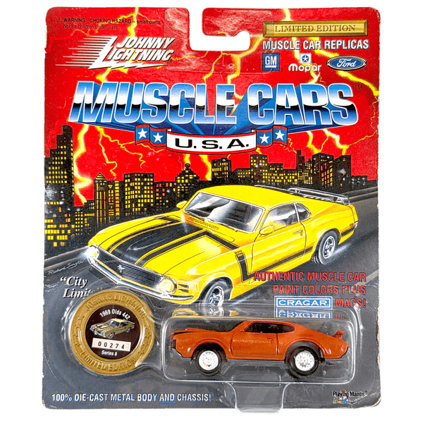 Johnny Lightning - 1969 Olds 442 - 1994 Muscle Cars U.S.A Series - Top CollectiblesDiecastJohnny Lightning