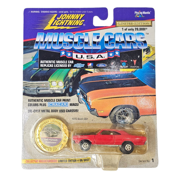 Johnny Lightning - 1969 Plymouth Roadrunner - 1996 Muscle Cars U.S.A. Series - Top CollectiblesDiecastJohnny Lightning