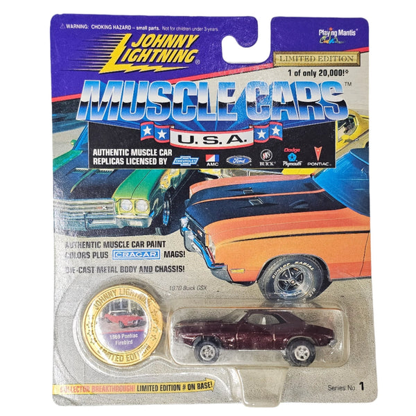 Johnny Lightning - 1969 Pontiac Firebird - 1996 Muscle Cars U.S.A. Series - Top CollectiblesDiecastJohnny Lightning