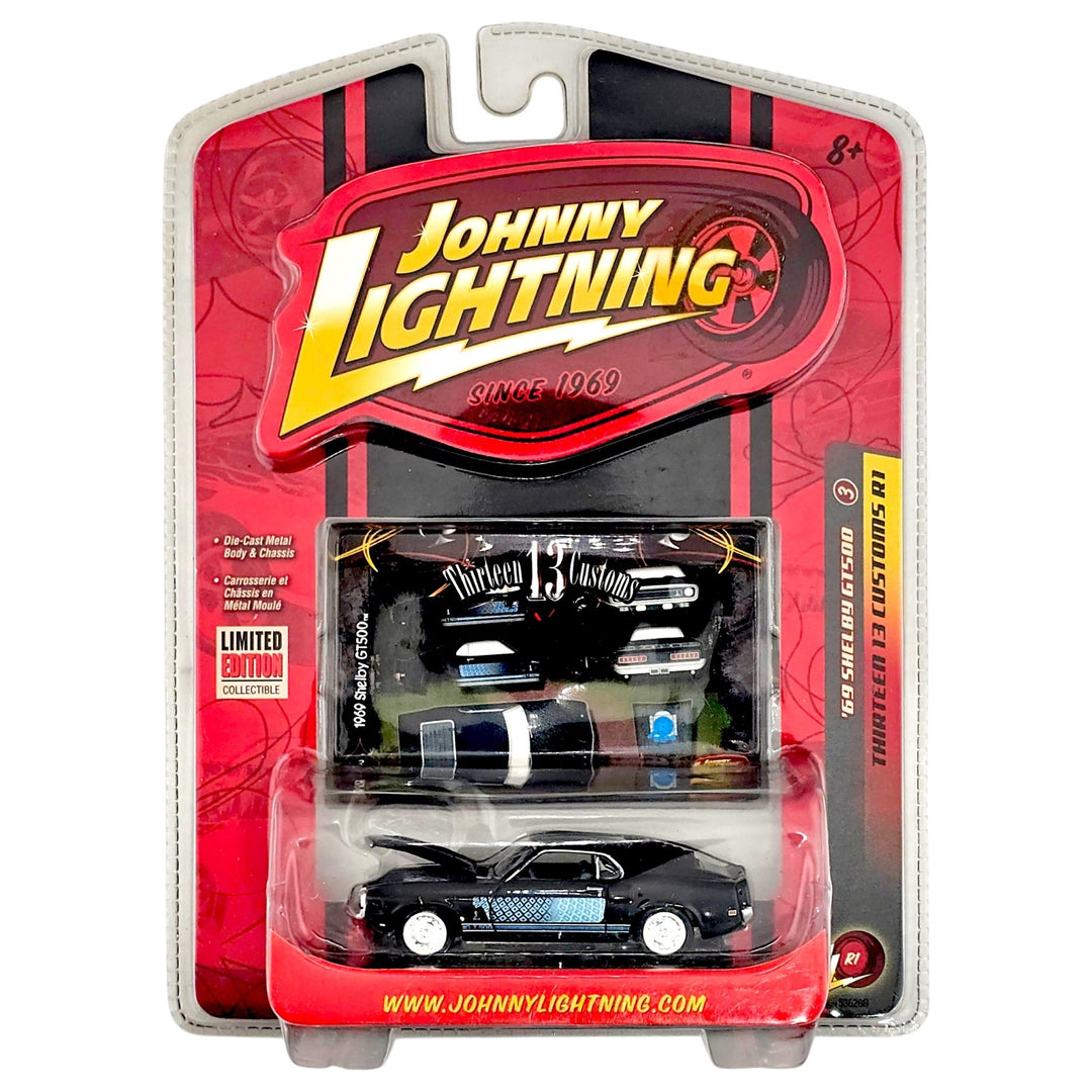 Johnny Lightning - 1969 Shelby GT500 - 2007 Thirteen 13 Customs Series - Top CollectiblesDiecastJohnny Lightning