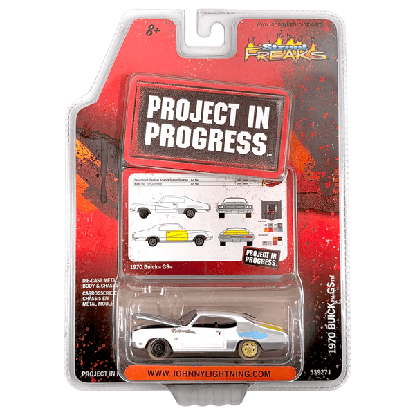 Johnny Lightning - 1970 Buick GS - 2009 Project in Progress Series - Top CollectiblesDiecastJohnny Lightning