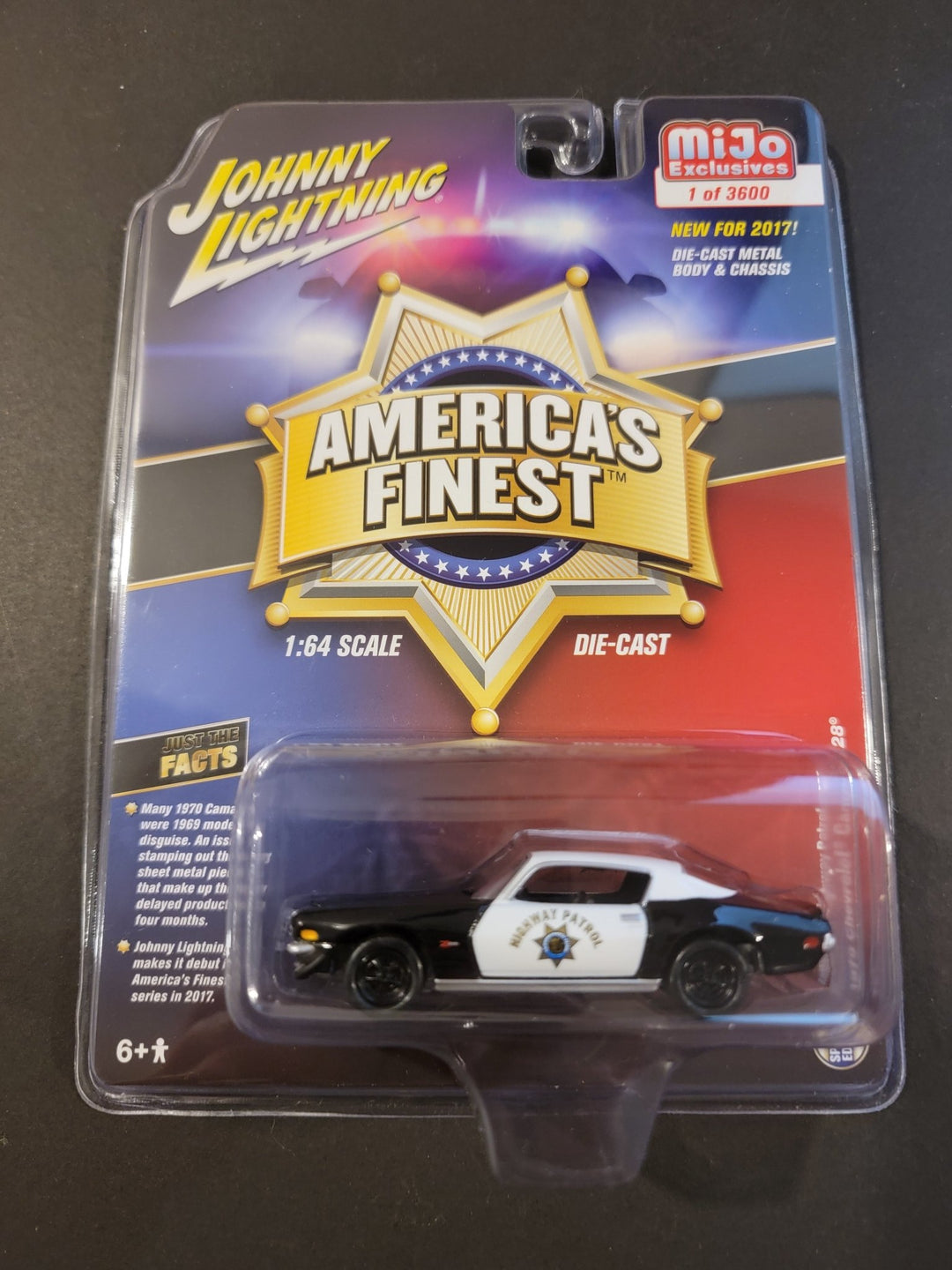 Johnny Lightning - 1970 Chevrolet Camaro Z28 - 2017 America&
