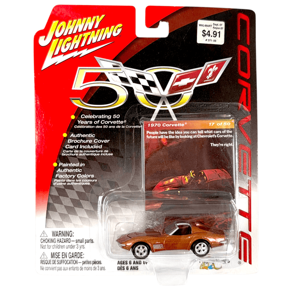 Johnny Lightning - 1970 Corvette - 2003 Corvette 50th Anniversary Series - Top CollectiblesDiecastJohnny Lightning
