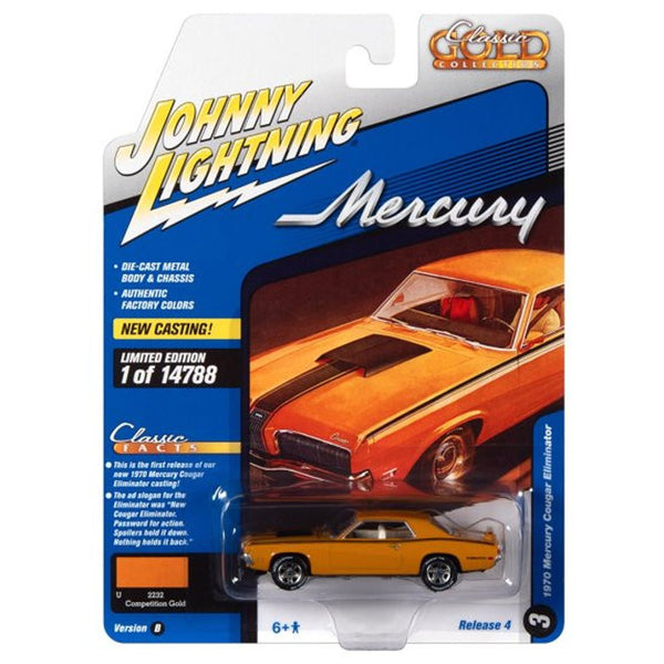 Johnny Lightning - 1970 Mercury Cougar Eliminator - 2021 Classic Gold Series - Top CollectiblesDiecastJohnny Lightning