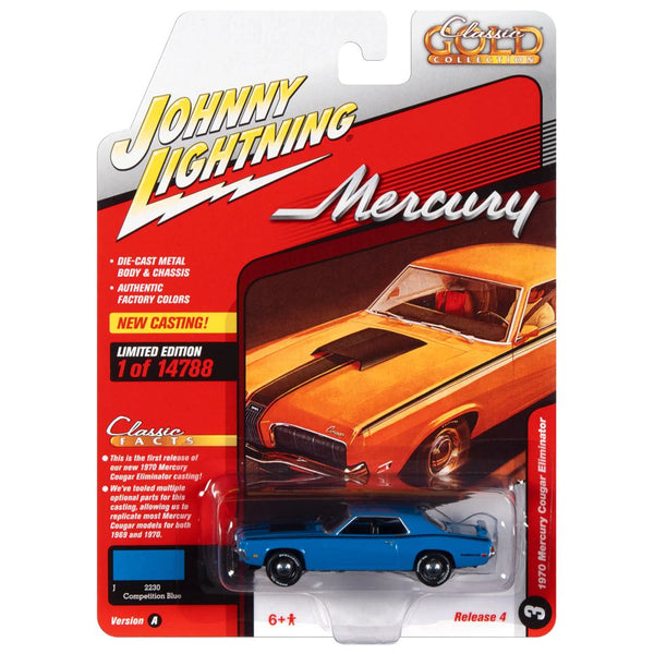 Johnny Lightning - 1970 Mercury Cougar Eliminator - 2021 Classic Gold Series - Top CollectiblesDiecastJohnny Lightning