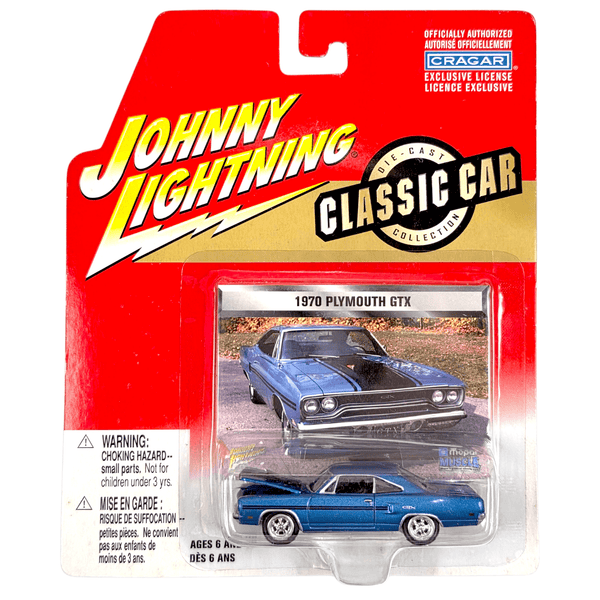 Johnny Lightning - 1970 Plymouth GTX - 2002 Classic Car Collection Series - Top CollectiblesDiecastJohnny Lightning