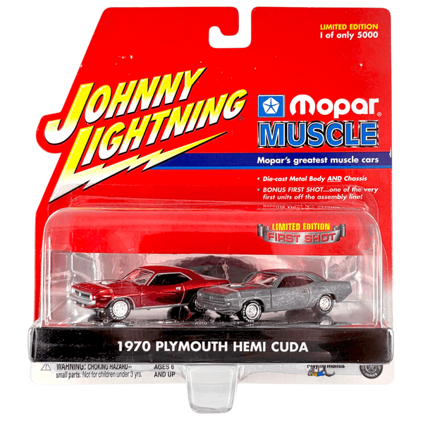 Johnny Lightning - 1970 Plymouth Hemi Cuda - 2000 Mopar Muscle Series 2 - Pack - Top CollectiblesDiecastJohnny Lightning
