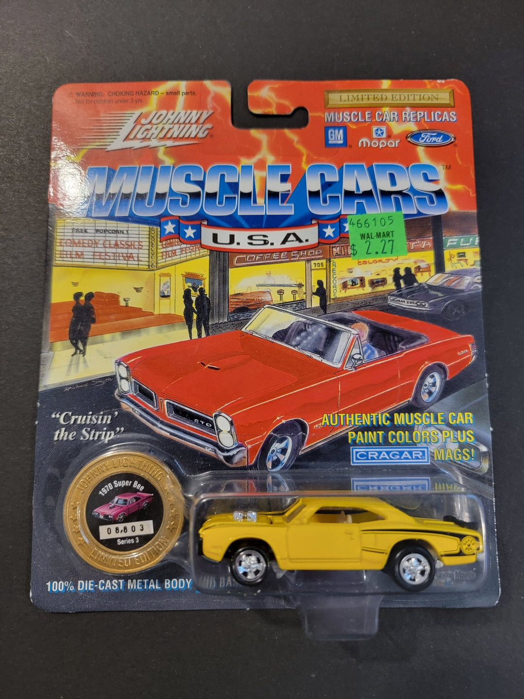 Johnny Lightning - 1970 Super Bee - 1994 Muscle Cars U.S.A Series - Top CollectiblesDiecastJohnny Lightning