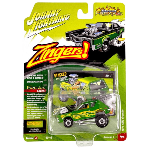 Johnny Lightning - 1971 AMC Gremlin - 2025 Zingers! Series - Top CollectiblesDiecastJohnny Lightning