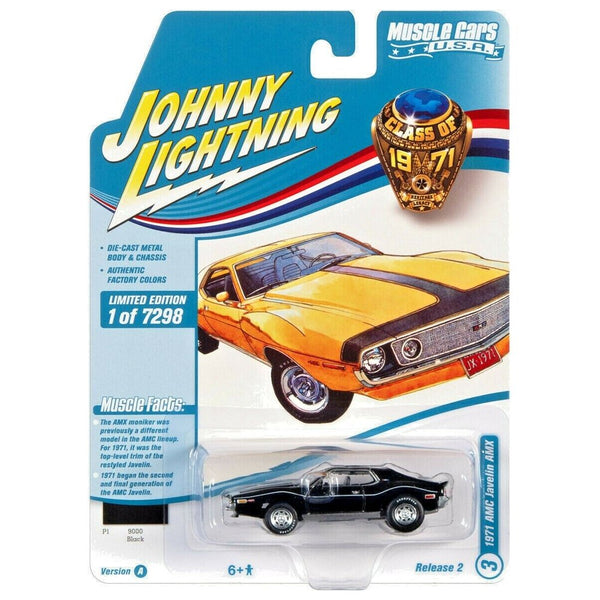 Johnny Lightning - 1971 AMC Javelin AMX - 2021 Muscle Cars U.S.A. Series - Top CollectiblesDiecastJohnny Lightning