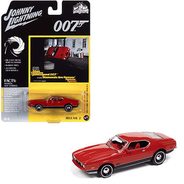 Johnny Lightning - 1971 Ford Mustang Mach 1 - 2020 Pop Culture Series - Top CollectiblesDiecastJohnny Lightning