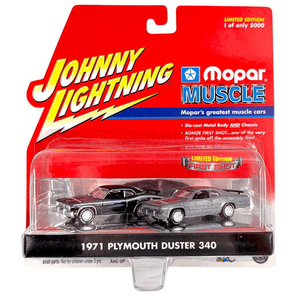Johnny Lightning - 1971 Plymouth Duster 340 - 2000 Mopar Muscle Series 2 - Pack - Top CollectiblesDiecastJohnny Lightning