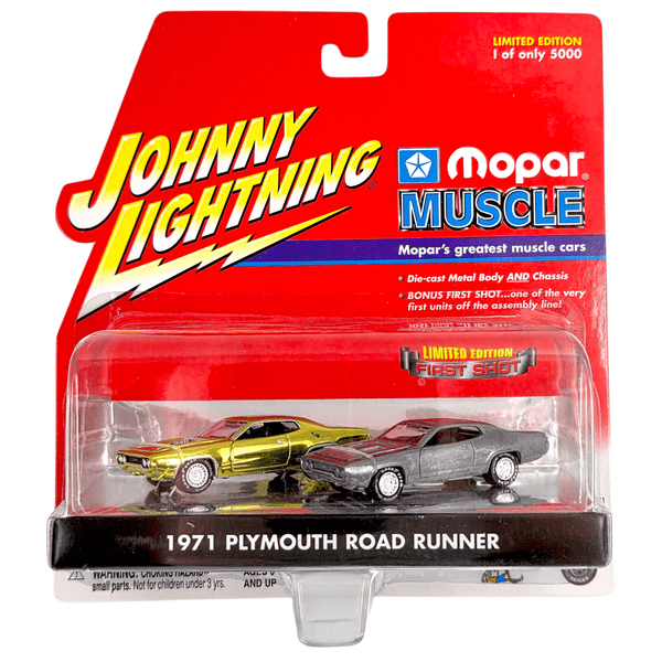 Johnny Lightning - 1971 Plymouth Road Runner - 2000 Mopar Muscle Series 2 - Pack - Top CollectiblesDiecastJohnny Lightning