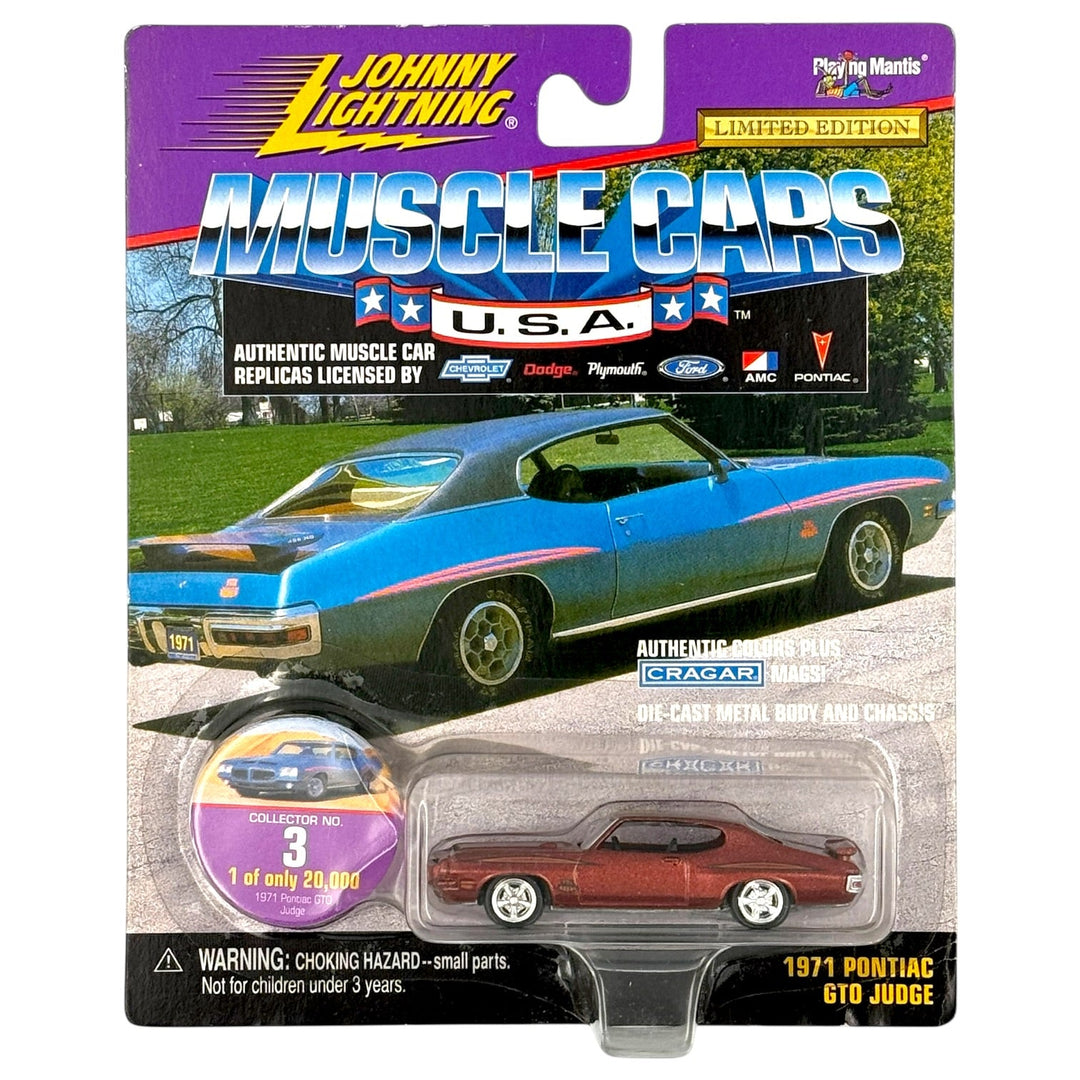 Johnny Lightning - 1971 Pontiac GTO Judge - 1998 Muscle Cars U.S.A. Series - Top CollectiblesDiecastJohnny Lightning