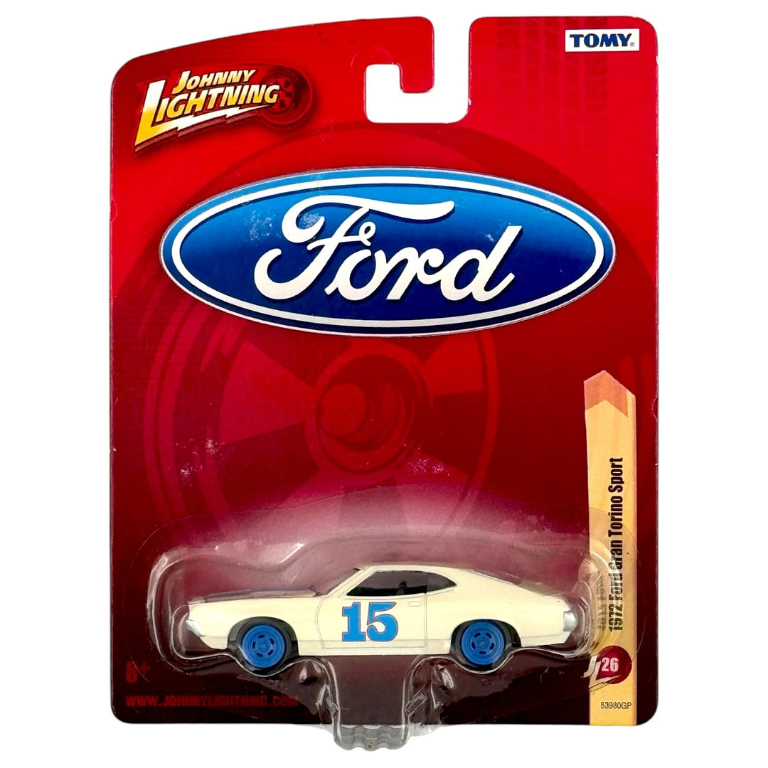 Johnny Lightning - 1972 Ford Gran Torino Sport - 2012 Forever 64 Series - Top CollectiblesDiecastJohnny Lightning