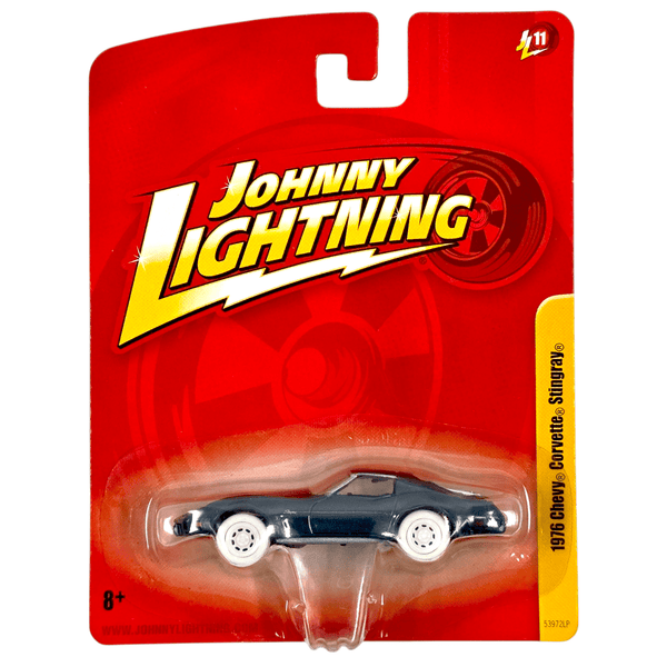 Johnny Lightning - 1976 Chevy Corvette Stingray - 2010 Forever 64 Series *White Lightning Chase* - Top CollectiblesDiecastJohnny Lightning