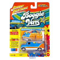 Johnny Lightning - 1976 Ford Econoline Van - 2021 Boogie Vans Series - Top CollectiblesDiecastJohnny Lightning