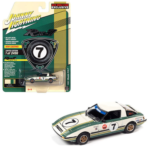 Johnny Lightning - 1981 Mazda RX - 7 - 2023 *Auto World Store Exclusive* - Top CollectiblesDiecastJohnny Lightning