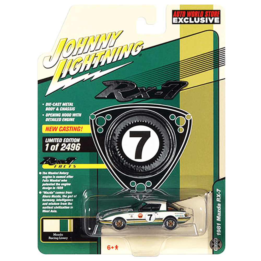 Johnny Lightning - 1981 Mazda RX - 7 - 2023 *Auto World Store Exclusive* - Top CollectiblesDiecastJohnny Lightning