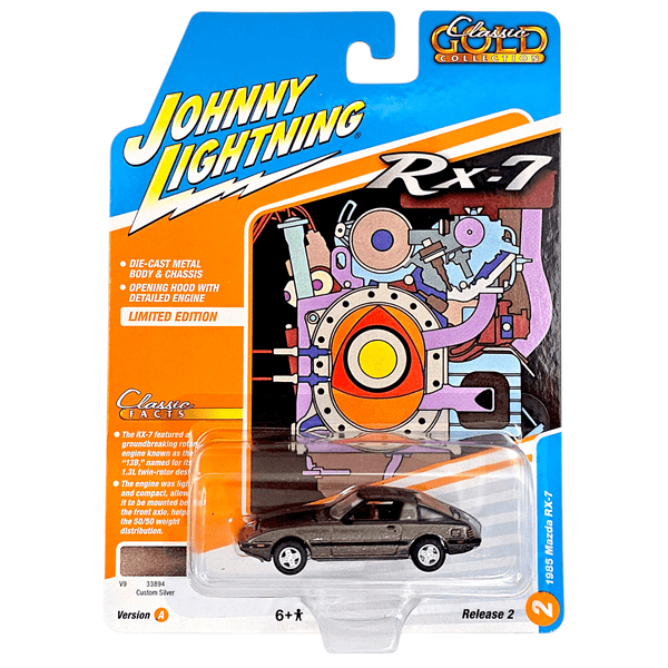 Johnny Lightning - 1985 Mazda RX - 7 - 2025 Classic Gold Series - Top CollectiblesDiecastJohnny Lightning