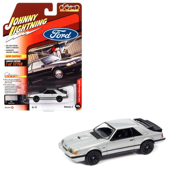 Johnny Lightning - 1986 Ford Mustang SVO - 2022 Classic Gold Series - Top CollectiblesDiecastJohnny Lightning