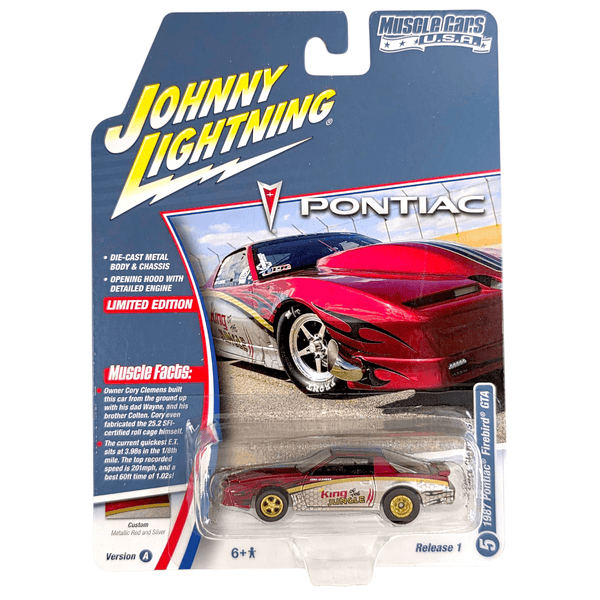 Johnny Lightning - 1987 Pontiac Firebird GTA - 2025 Muscle Cars U.S.A. Series - Top CollectiblesDiecastJohnny Lightning