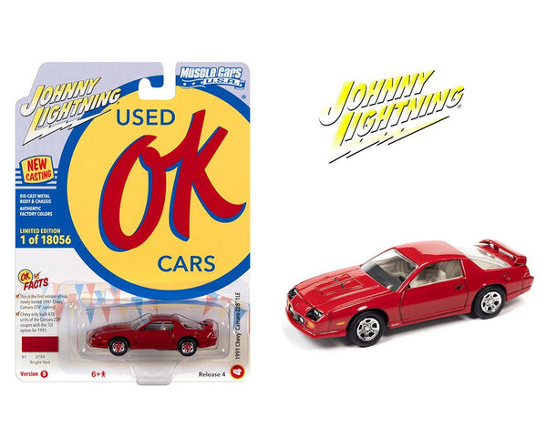 Johnny Lightning - 1991 Chevy Camaro Z28 1LE - 2022 OK Used Cars Series - Top CollectiblesDiecastJohnny Lightning