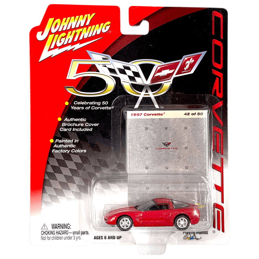 Johnny Lightning - 1997 Corvette - 2003 Corvette 50th Anniversary Series - Top CollectiblesDiecastJohnny Lightning